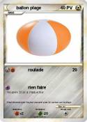 ballon plage