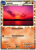 sunset