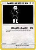 SANSSSSS DANCE