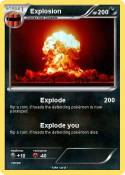 Explosion