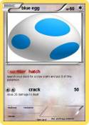 blue egg