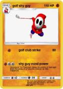 golf shy guy