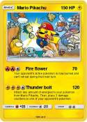 Mario Pikachu