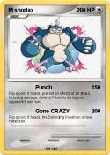 M snorlax