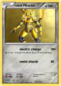 robot Pikachu