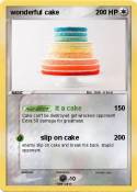 wonderful cake