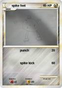 spike feet
