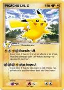 PIKACHU LVL X