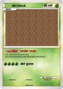 dirt block