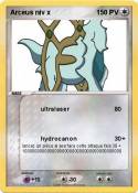 Arceus niv x