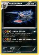 Pikachu black