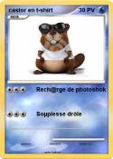 castor en t-shi