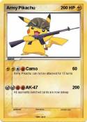 Army Pikachu