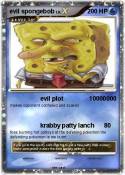 evil spongebob