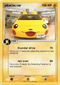 pikachu car