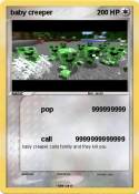 baby creeper