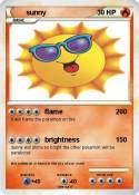 sunny