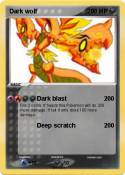 Dark wolf