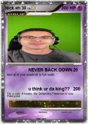 Nick eh 30