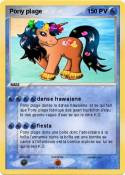 Pony plage