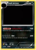 Dark screen