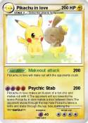 Pikachu in love