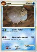 water