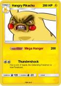 Hangry Pikachu