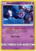Mew&Mewtwo