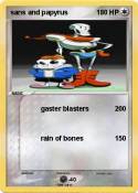 sans and papyru