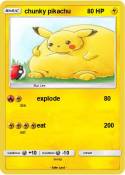 chunky pikachu