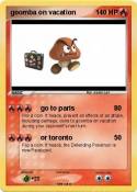 goomba on vacat