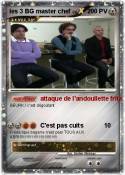 les 3 BG master