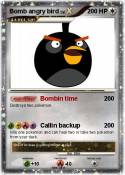 Bomb angry bird