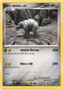 thicc stone