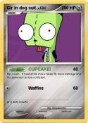 Gir in dog suit