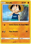 Kid luffy