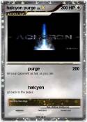 halcyon purge