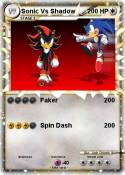Sonic Vs Shadow