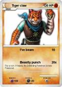 Tiger claw