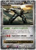 Karn, golem