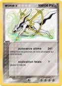 arceus x 999