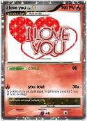 i love you