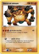 Goron en armure