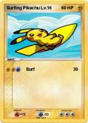 Surfing Pikachu