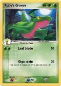Ruby's Grovyle