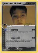 gamer man. Mich