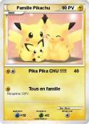 Famille Pikachu