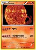 the sun