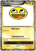 epic face